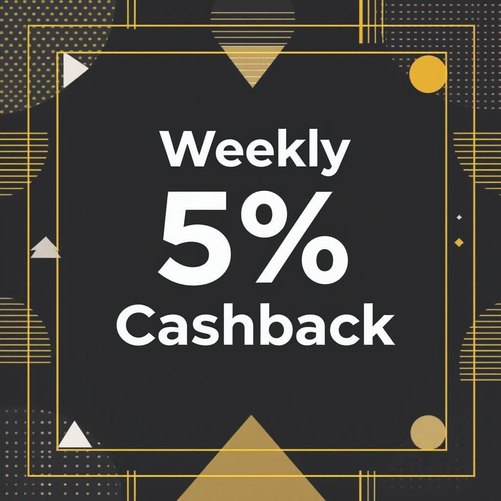 Weekly Cashback with No Wagering